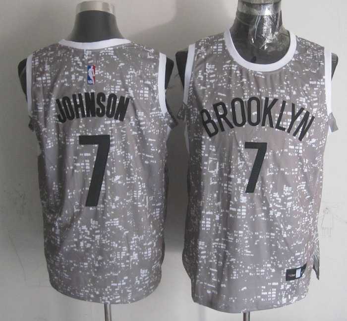 Brooklyn Nets #7 Joe Johnson Gray City Luminous Stitched Jersey,We sell and wholesale Brooklyn Nets #7 Joe Johnson Gray City Luminous Stitched Jersey on line form chian!
